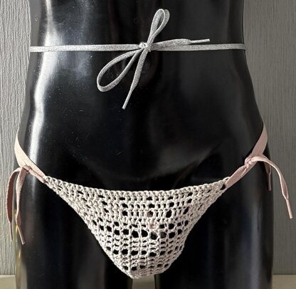 Bead Mesh Pouch Briefs