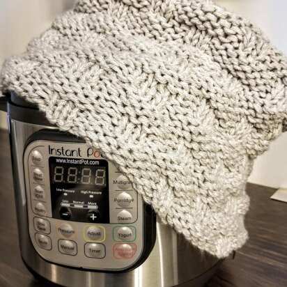 Basketweave Instant Pot Cover