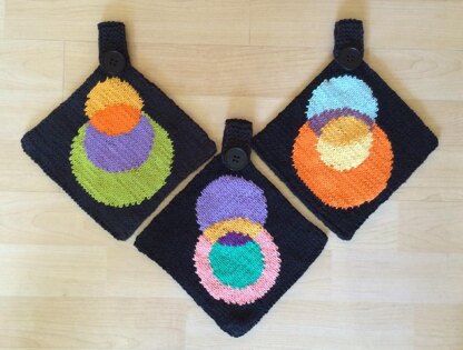KGeometry: Three Pot Holders with Circles