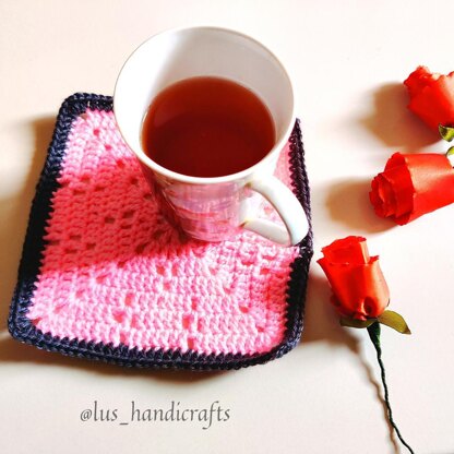 Stylised Granny Square Coaster/Potholder