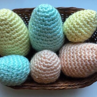 Easter Eggs - Free Crochet Pattern