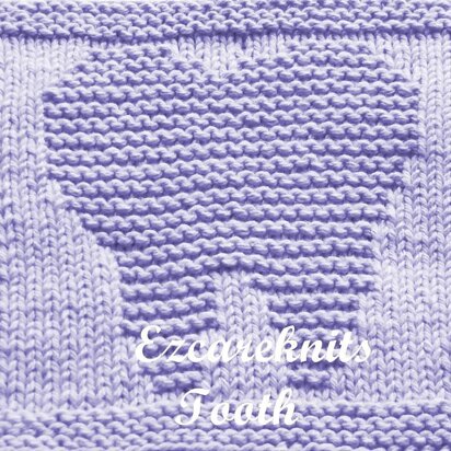 Tooth - knitting pattern