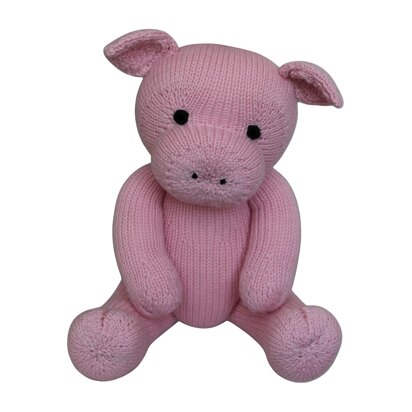 Pig (Knit a Teddy) - knitting pattern