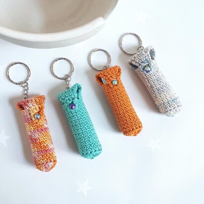 Lip Balm Holder Keyring