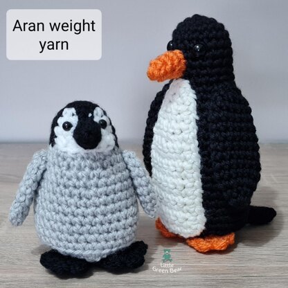 Pru the Penguin - UK Terminology - Amigurumi