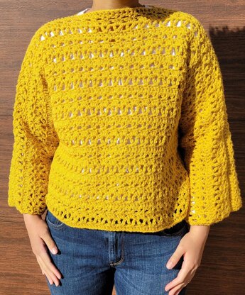 Crochet Pattern - Jessy Pullover