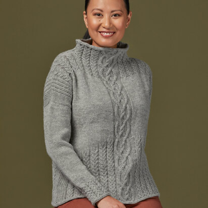 1240 Sahara -  Jumper Knitting Pattern for Women in Valley Yarns Northampton by Valley Yarns