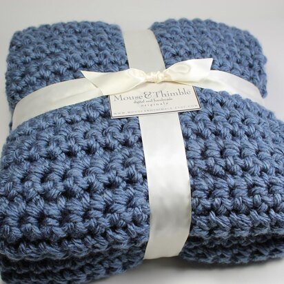 Quick & Chunky Square Blanket 3030