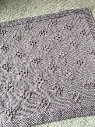 Posy baby blanket