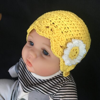 Daisy Baby Hat