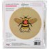 Dimensions Embroidery Kit with Hoop: Crewel: Bee Kind Embroidery Kit -  15.2cm(6in)