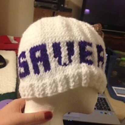 Save A Dog Knitted Hat