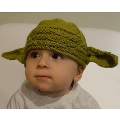 Yoda Hat - knitting pattern