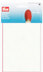 Prym Espadrilles Base Fabric Panel - White (932-400)