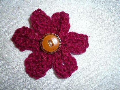 Basic Beginner Knit Flower