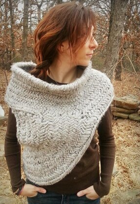 Katniss Cowl with Vest