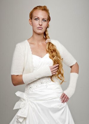 Bridal cardigan short sleeves