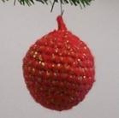 Glittering Christmas Ball Ornament C-015