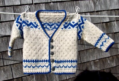 Nordic Baby Cardigan