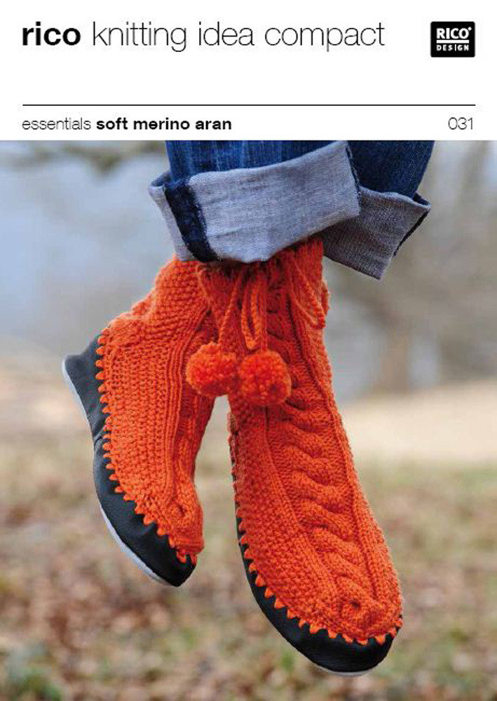 Rico Knitting Wool Yarn Essentials Soft Merino Aran Worsted