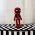 Big Deadpool Amigurumi Crochet Pattern – Digital PDF Fanart