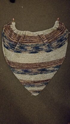 Velvet Back Porch Shawl