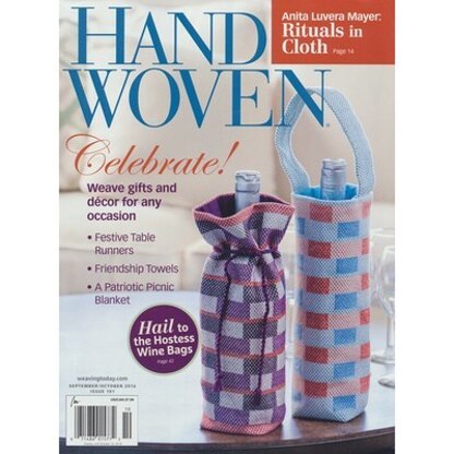 Handwoven Magazine September/October 2023