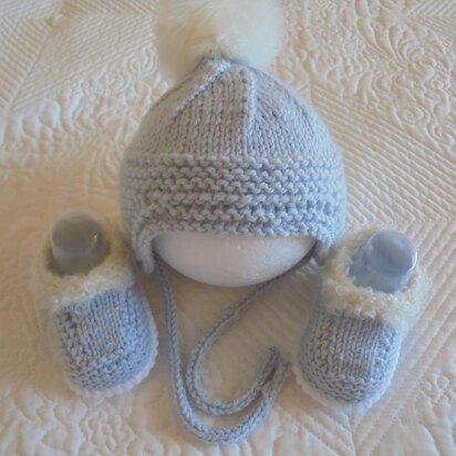 Easy Baby Hat And Shoes