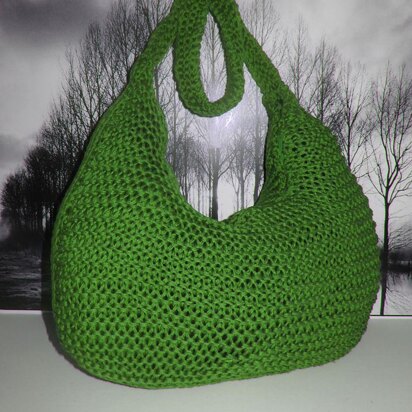 Superfast Garter Stitch Super Slouch Bag