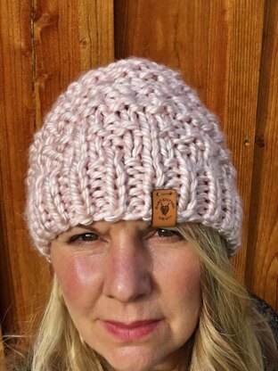 Simple Rose Beanie