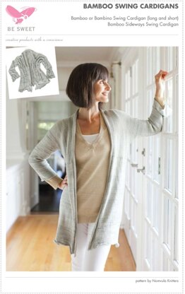 Bamboo Swing Cardigan in Be Sweet Bamboo