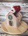 Gingerbread house basket