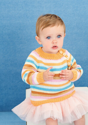 Sweaters and blankets in Rico Baby Cotton Soft DK - 399 - Downloadable PDF