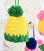 Pom Pom Beanie Hat Ornaments