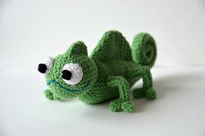 Chameleon Crochet Pattern, Chameleon Amigurumi