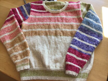 Youngest daughter’s birthday jumper