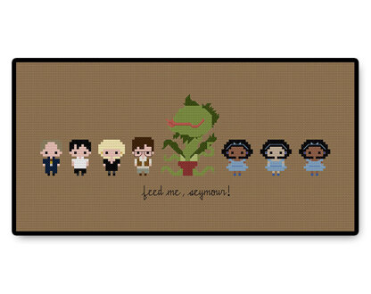 Little Shop of Horrors Bite Size - PDF Cross Stitch Pattern