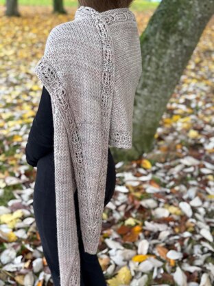Emberveil Shawl