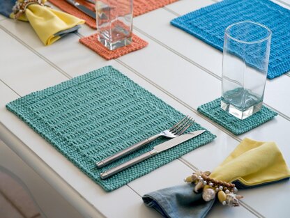 Somertide Placemats Knitting Pattern