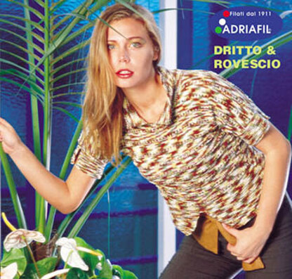 Sergent Pepper Pullover in Adriafil Blu Caribe - Downloadable PDF