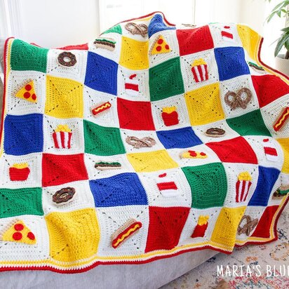 Foodie Themed Blanket