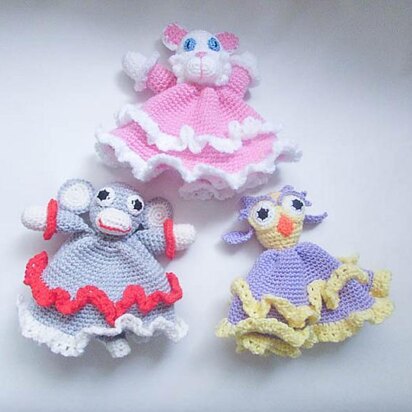 Mini Lovey Blankie Set 1