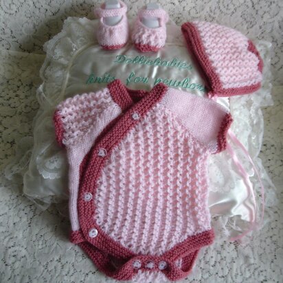 65. Girls Side Buttoning Vest Set