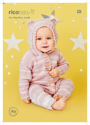 Onesies in Rico Baby Classic Print DK - 613 - Downloadable PDF