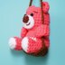 Strawberry Bear Car Hanging