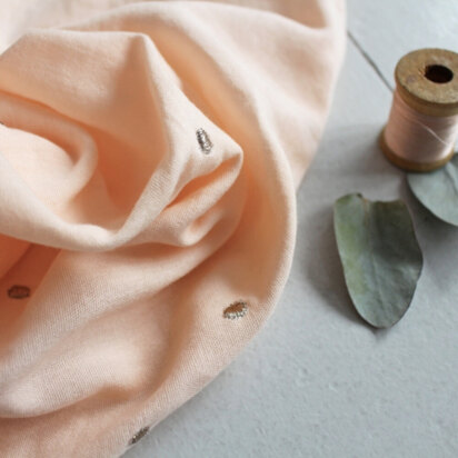 Atelier Brunette Double Gauze Cotton Stardust Powder