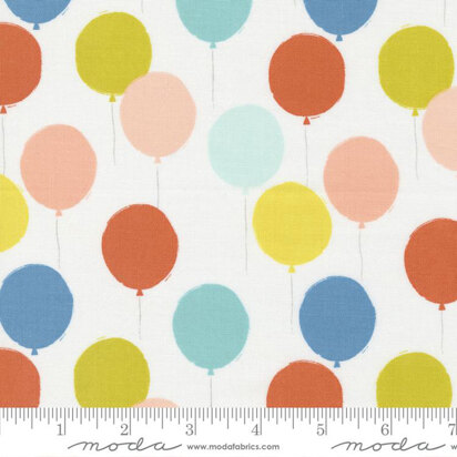 Moda Fabrics Delivered With Love - Cloud (25132-11)