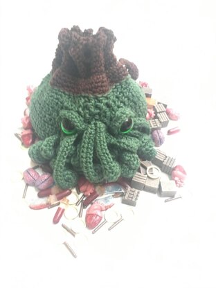 Cthulhu dice bag / Chaos token bag