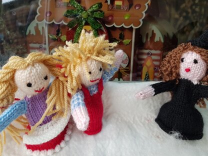 Hansel and Gretel Finger Puppets