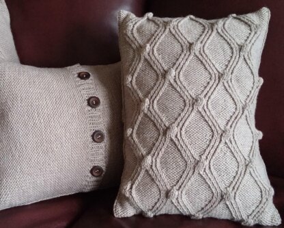 Diamonds & Bobbles Cushion Cover